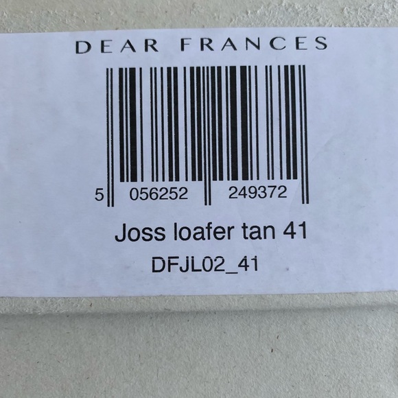 BNWT Dear Frances Joss Loafers (Tan) with original dust bag and box! - Picture 5 of 7